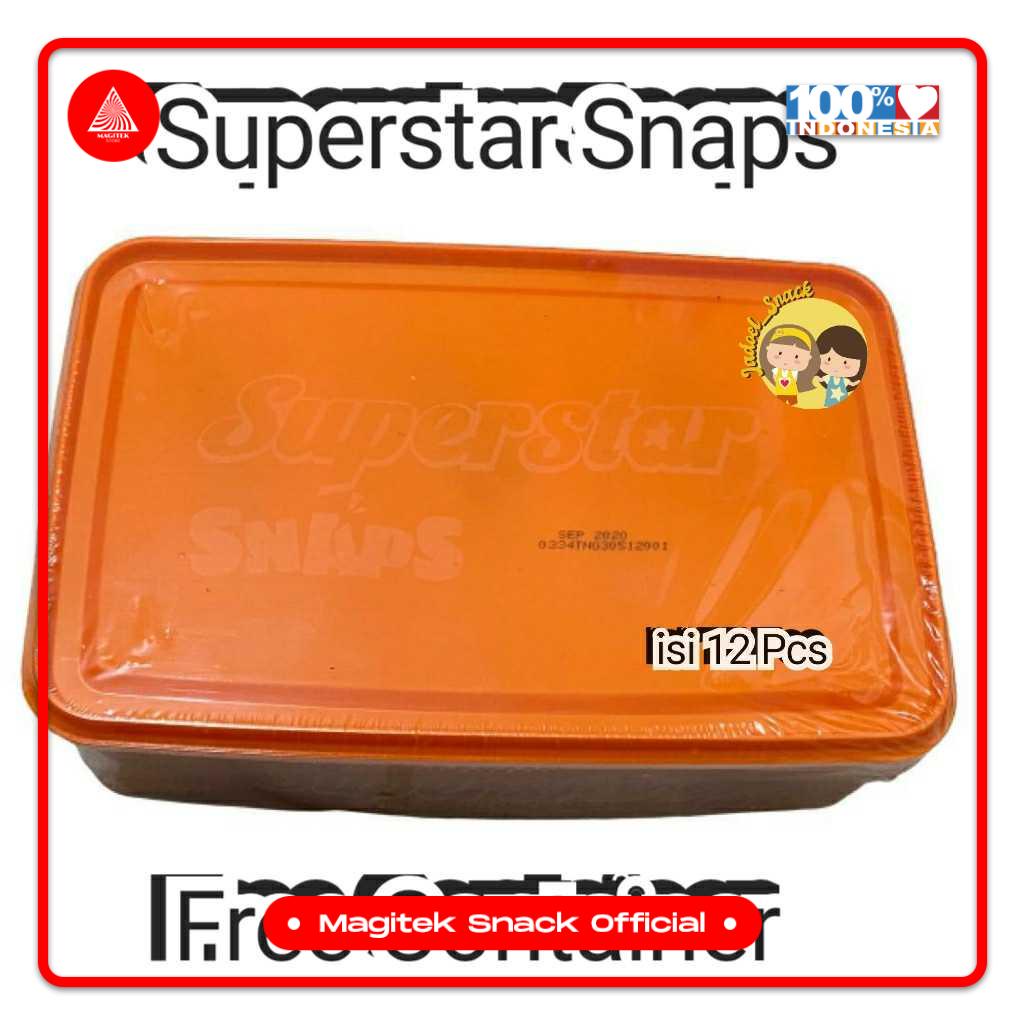 

[SNACK] Superstar Snaps [12pcs]