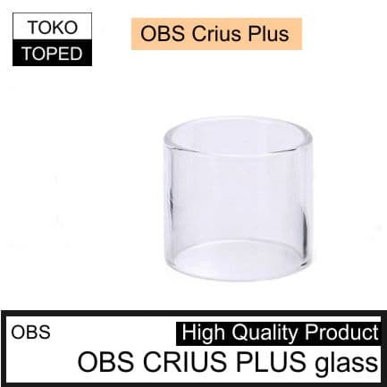 Tabung bahan kaca OBS CRIUS PLUS warna glass bening