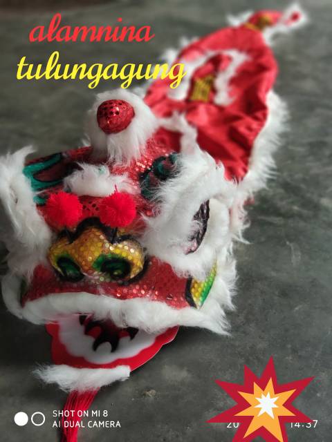 Barongsai mata lampu dan kedip kedip