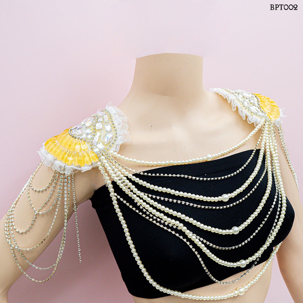 [PRODUK FAVORIT] WEDDING BOLERO CRYSTAL MUTIARA PENGANTIN PERNIKAHAN MODERN BPT002