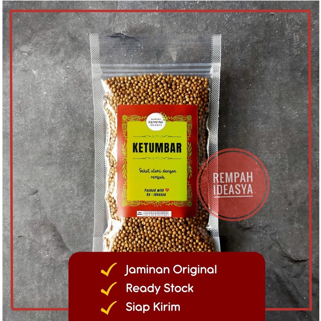 

50gr Ketumbar Butiran Coriander Rempah JSR