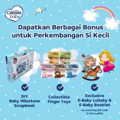 Cussons Baby Gift Box Packet Cewek Perempuan Parcel Bayi Pink Blue Cusson Baby Hadiah untuk Kado Bayi Perempuan Laki Laki