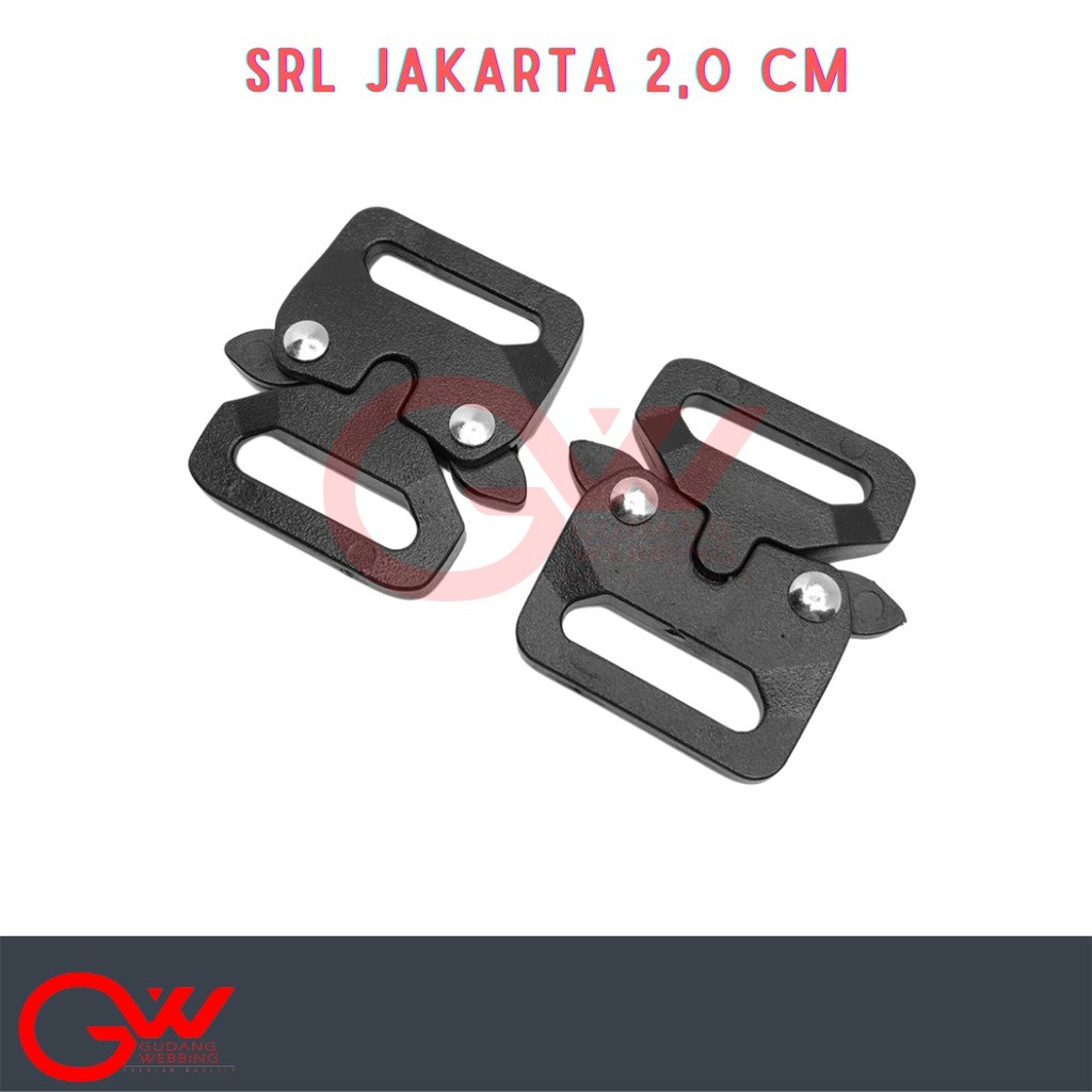 Kunci Sodok / Selot / Buckle / SRL JAKARTA 2,0 CM - ECERAN