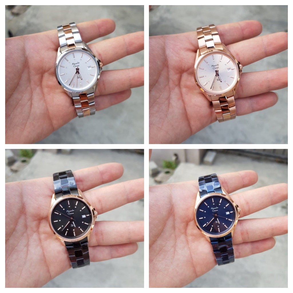 Jam Tangan Wanita Alexandre Christie AC 2836 AC2836 Stainless Steel Original Garansi Resmi 1Tahun