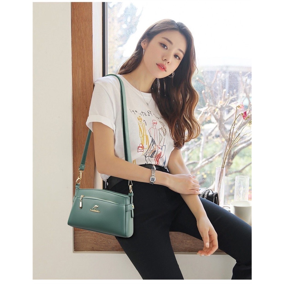 Tas Selempang BUCKELLY Kangoro Handbag Wanita Bag In Bag Fashion Import Korea Murah Batam Cewek Terbaru