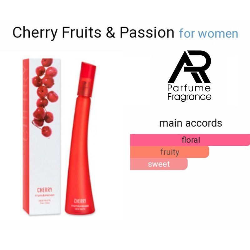 ARparfum - CHERY FRUIT - BEST SELLER for MAN &amp; WOMAN !! Parfum Bandung Isi Ulang Tahan Lama Seharian