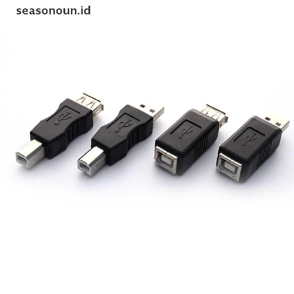 【seasonoun】 USB 2.0 type A Female to type B Male Printer Scanner Adapter Converter Connector .