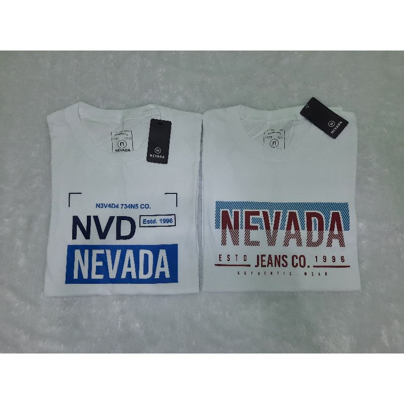 (NEVADA)BAJU NEVADA PRIA WANITA/BAJU PRIA/BAJU WANITA UNISEX/kaos santai/kaos pria/wanita/kaos branded