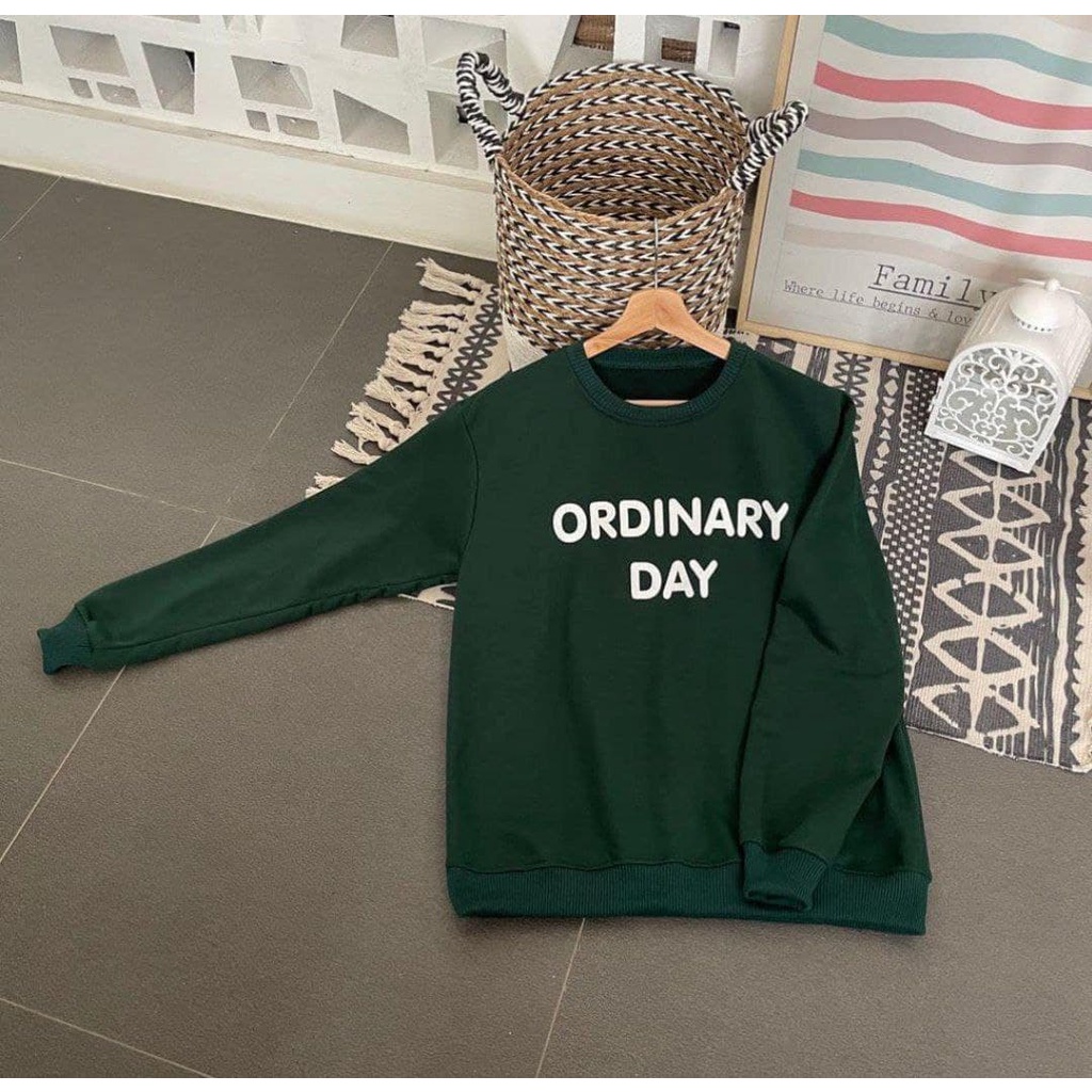 Nara Grosir - Ordinary Day Sweater l Sweater Pria dan Wanita