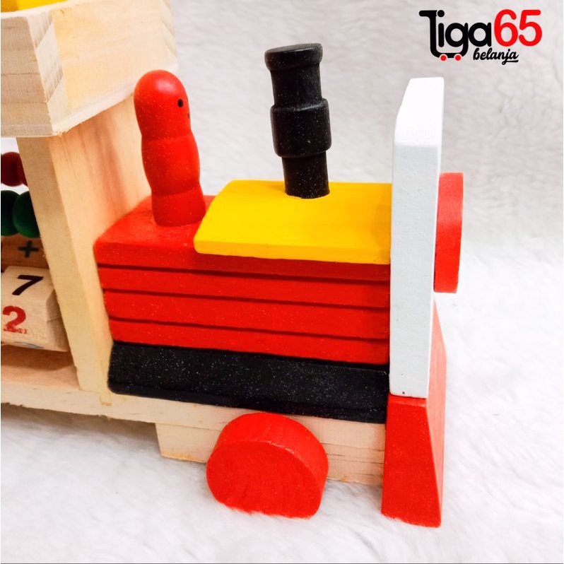 365 Mainan edukasi Maenan Kayu Computation Building Block / PUZZLE KAYU PZ215