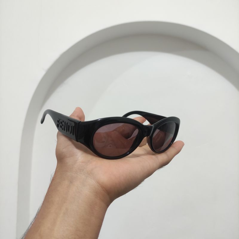 Kacamata Vintage Fendi Hitam Original Preloved Second Bekas