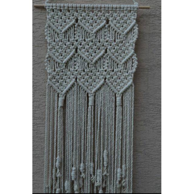 READY STOK) macrame Hiasan dinding / macrame wall hanging (HD 061)