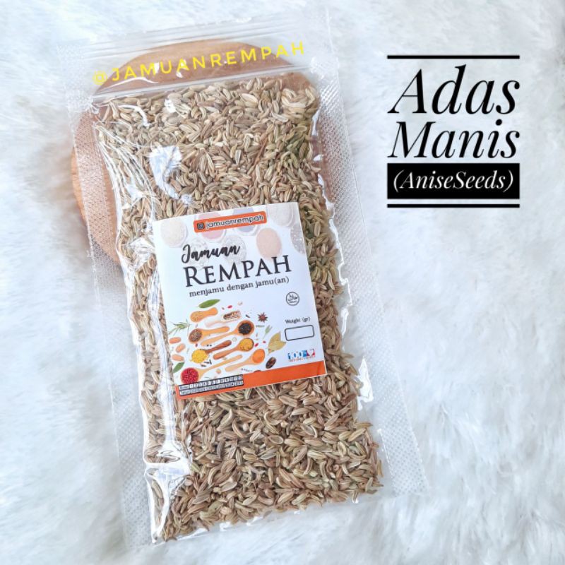 

Adas Manis / Fennel Seed / Biji Adas Kering