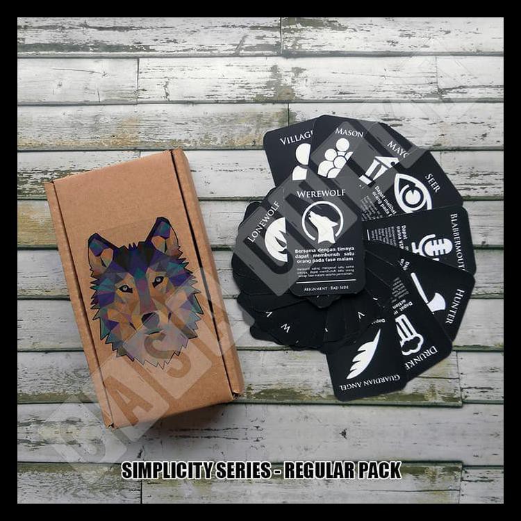 Kartu The Werewolf Game - Simplicity Series Promo Murah