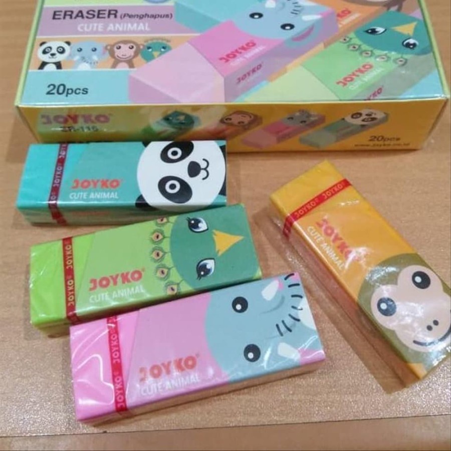 

Penghapus JOYKO Animal ER116/Eraser JOYKO ER116/Hapusan Stip JOYKO