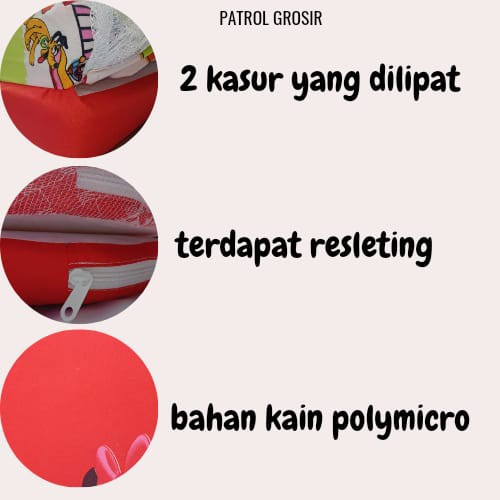 KASUR LIPAT KELAMBU KARAKTER MICKEY MOUSE SET BANTAL GULING TERMURAH