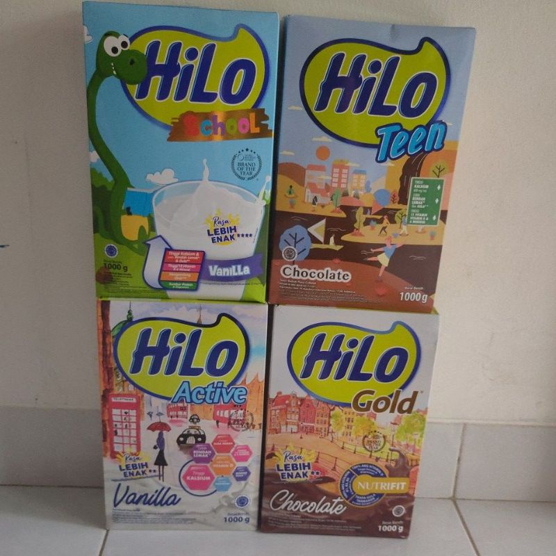 Hilo school, Hilo teen, Hilo active, Hilo gold 1000g