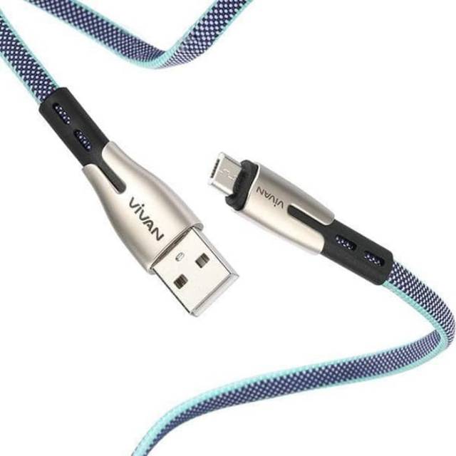 KABEL DATA ANDROID VIVAN BTK-M 2,4A BTKM KABELDATA fast charging MIKRO MICRO USB MICROUSB