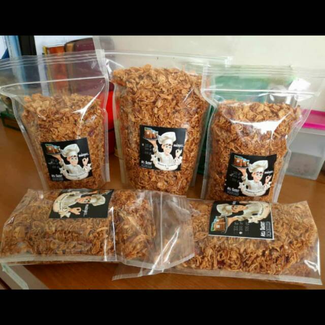

bawang goreng asli brebes maknyus 100 gr