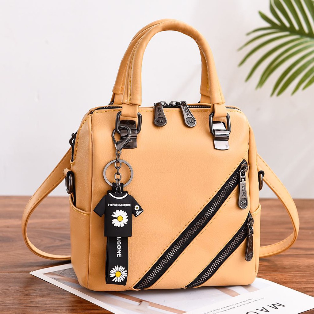 TASHAPPY BQ2811 tas HANDBAG free tali panjang wanita import model korea supplier tas import