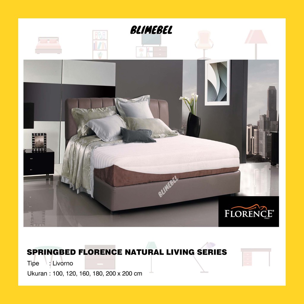 [FREE ONGKIR JAWA-BALI*] BLIMEBEL Florence Spring Bed Livorno / Matrass Tempat Tidur