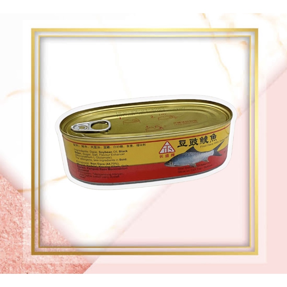 

TTS Ikan Tausi Kaleng Salted Black Bean 184gr