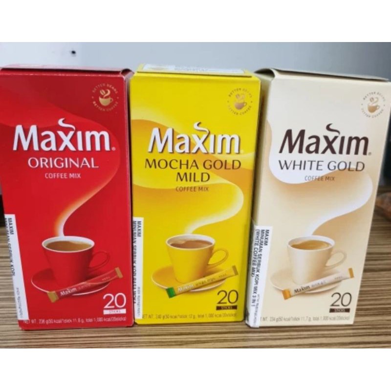 [ 1 Box / 20 stick ] MAXIM COFFEE KOREA 4818