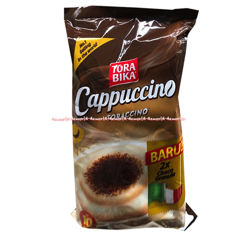 

Torabika Cappuccino Isi 10sachet Kopi Bubuk Instan Tora Bika Capucino Kapucino Kopi Instan Sachet 10 pcs