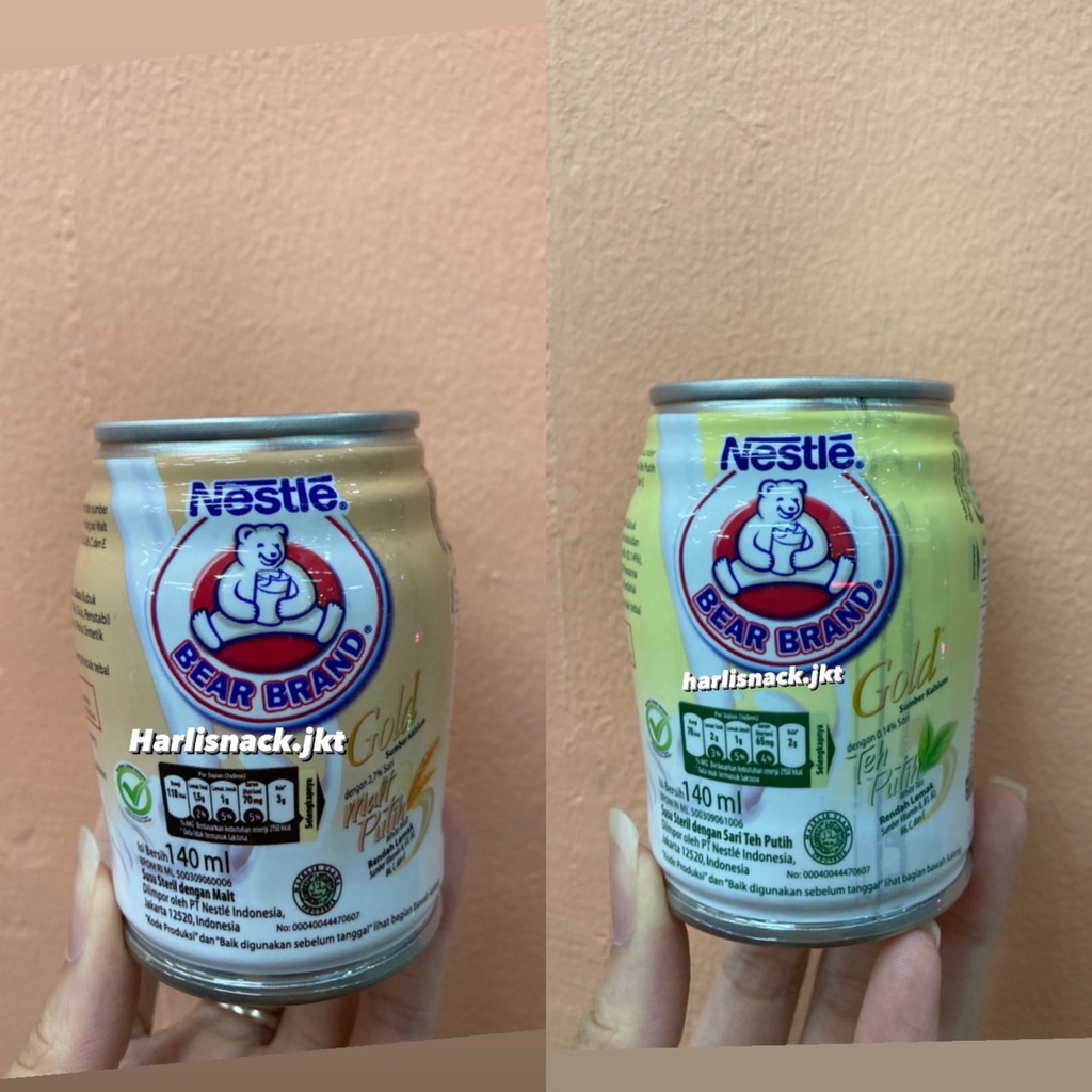 

NESTLE BEAR BRAND GOLD MALT PUTIH / TEH PUTIH