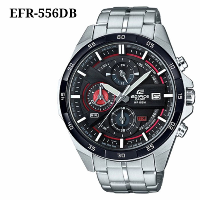 Jam Tangan Pria CASIO EDIFICE EFR556 TORO ROSSO ORI BM