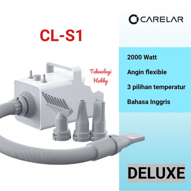 Blower Pet Driyer CARELAR CL-S1 / CL-SE Pengering Anjing Kucing Original