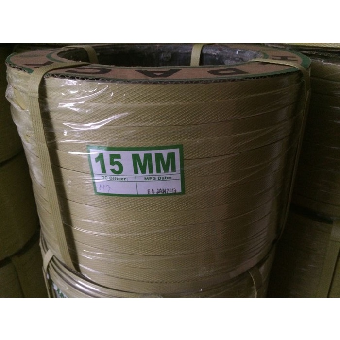

PEREKAT-PENGIKAT- TALI STRAPPING STRAPING BAND 12MM 15MM/TALI PACKING/TALI KLEM KLAM - 12MM