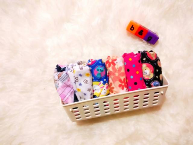 6 Pcs Celana Dalam Anak Perempuan Motif Random Terlaris