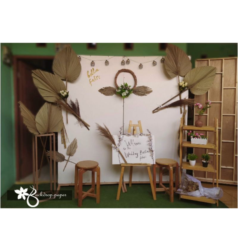 Backdrop Lamaran / Nikahan / Akad