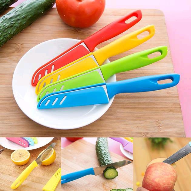 ❤ RATU ❤ Pisau Dapur Ukuran Kecil Mini Pisau Dapur Kitchen Knife Pengupas Buah Sayur Serbaguna | Pisau Lipat Stainless