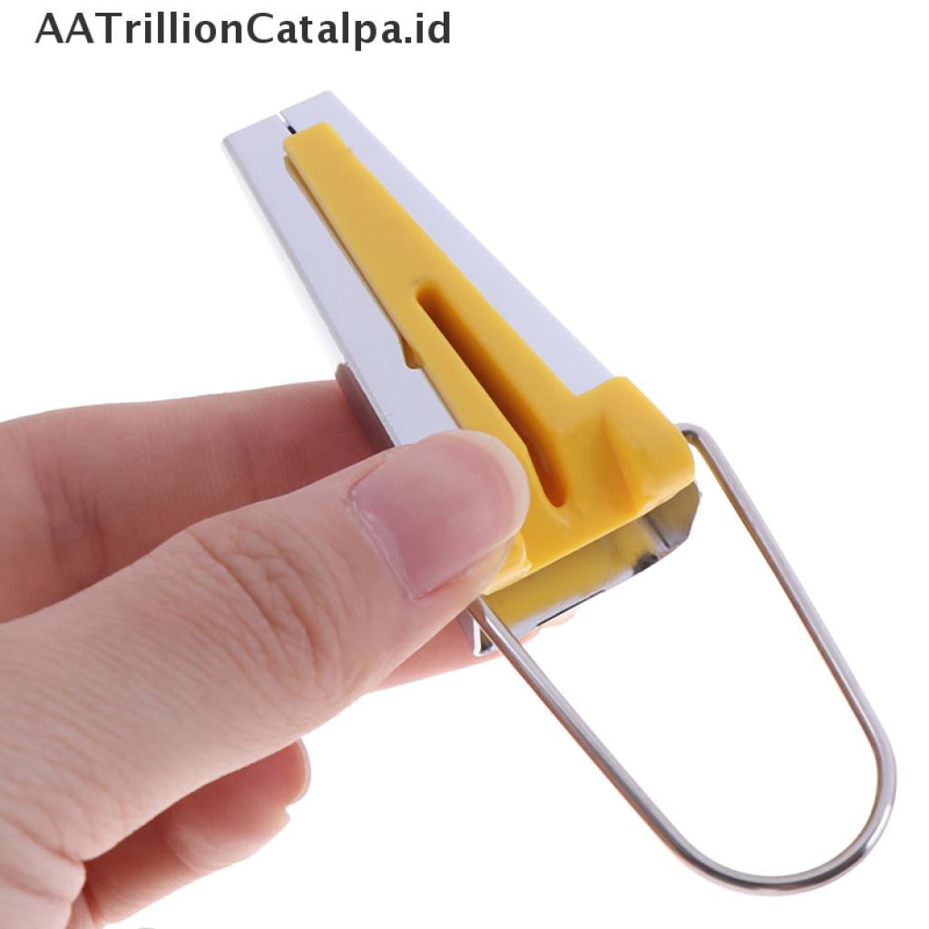 (AATrillionCatalpa) Bias Tape Maker Pembuat Bisban Kain Handmade DIY