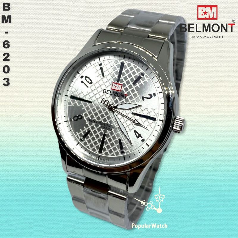 jam tangan rantai couple belmont BM6203 100%ORIGINAL dan WATER RESISTANT!!