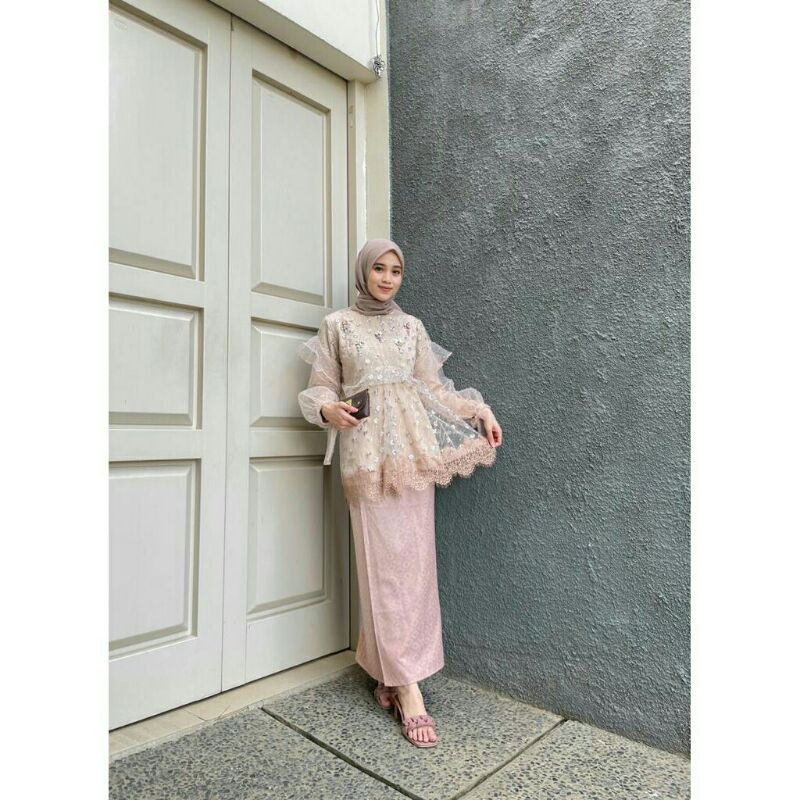 AURORA TOP MOCCA ONLY BY JALEELA.ID