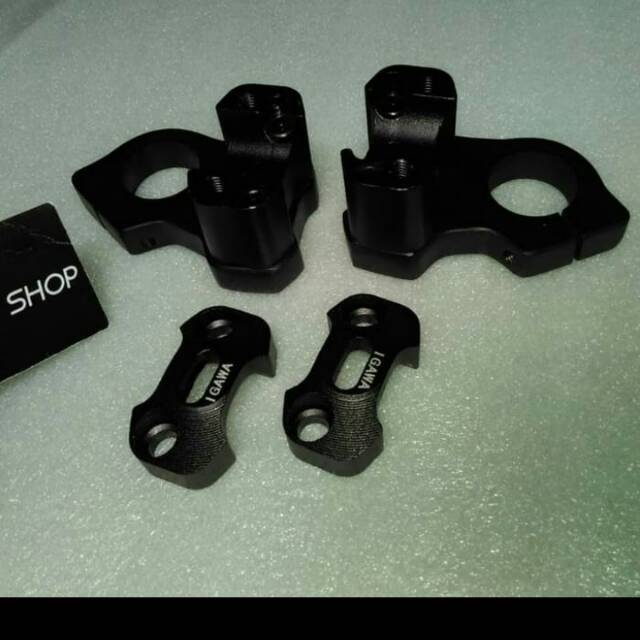 Raiser Stang cross bar / fatbar + Breket Dudukan CBR facelift150 & k45 a Lokal & k45 Thailand PNP