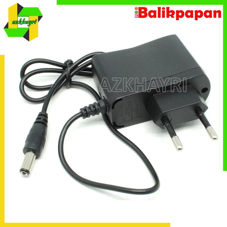 Adapter Alat Elektronik 4.2V 500mA 2,5mm Pin EU Charger Senter SWAT Adaptor