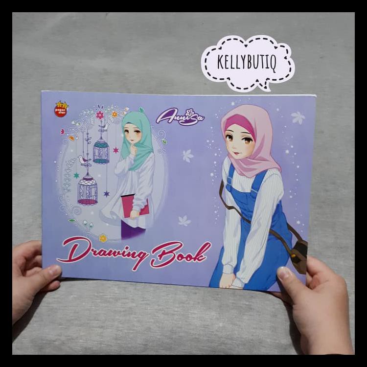 

Hot Product Buku Menggambar Anak Drawing Book A4 Serbaguna Seri Hijab Annisa Promo