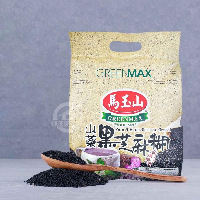 

Greenmax Yam & Black Sesame Cereal 455 Gr