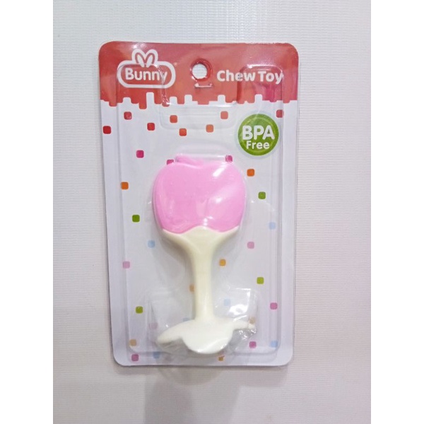 LUSTY BUNNY TEETHER ADT-8122, ADT-8123, ADT-8124, ADT-8125