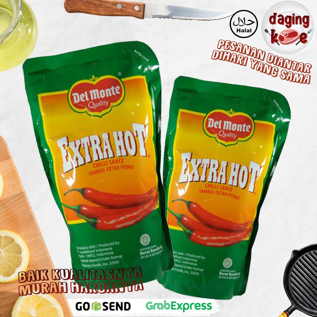 

SAUS CABAI EXTRA PEDAS DELMONTE KEMASAN 1 kg DK026