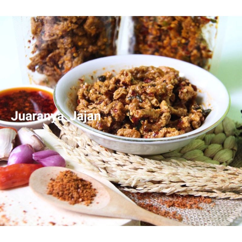 

USUS krispi pedas spesial/120 gram/daun jeruk