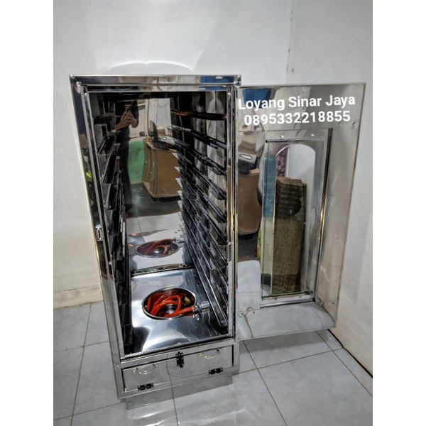 Jual PROOFER PENGEMBANG ADONAN ROTI DONAT DLL BAHAN STAINLESS FULL ...