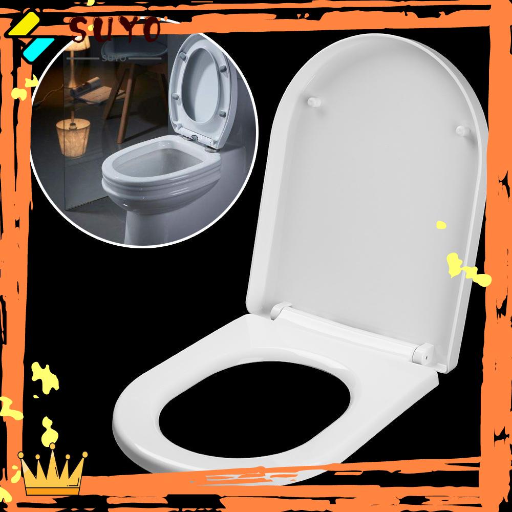 Suyo Engsel Dudukan Toilet Bahan Lembut Warna Putih / Kuning