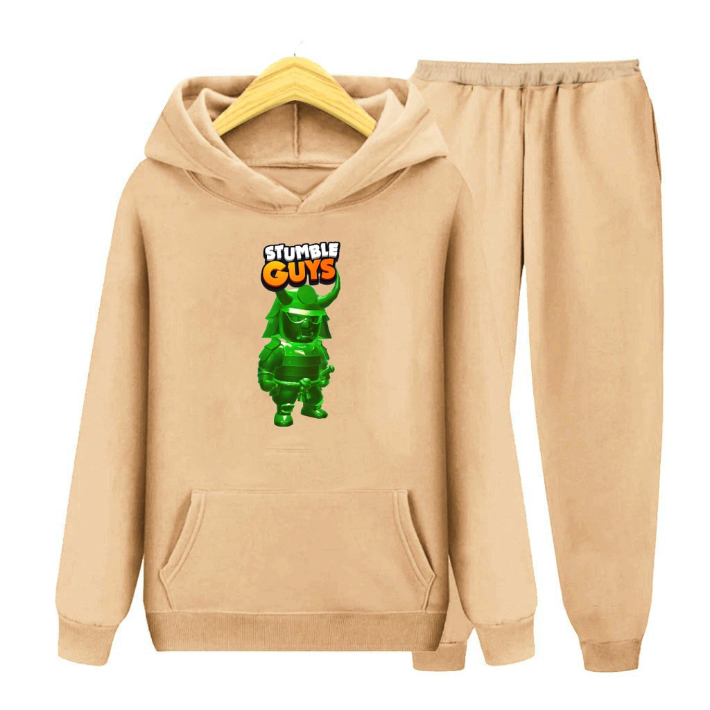 Setelan Sweater Anak Stumbel Game Shogun /Baju Sweater Hoodie Anak