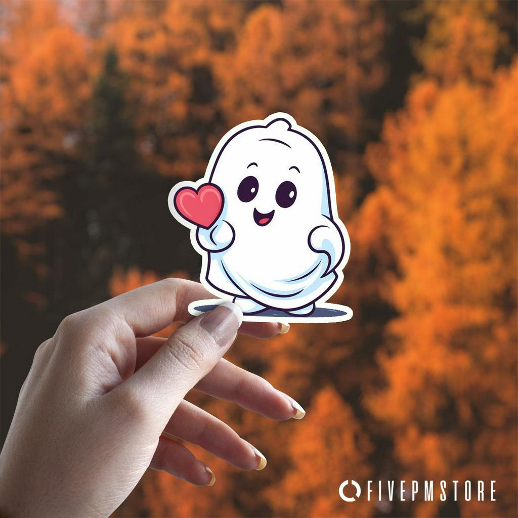

Stiker Hantu logo love Palm Rest laptop Mac - Palm Rest Sticker hantu love heart