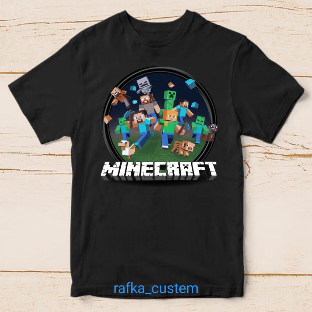 baju minecraft baju custem anak gambar minecraft terbaru